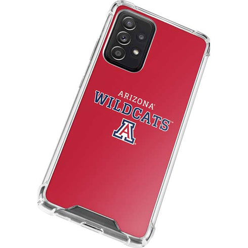 University of Arizona Wildcats Red Galaxy A72 5G Clear Case